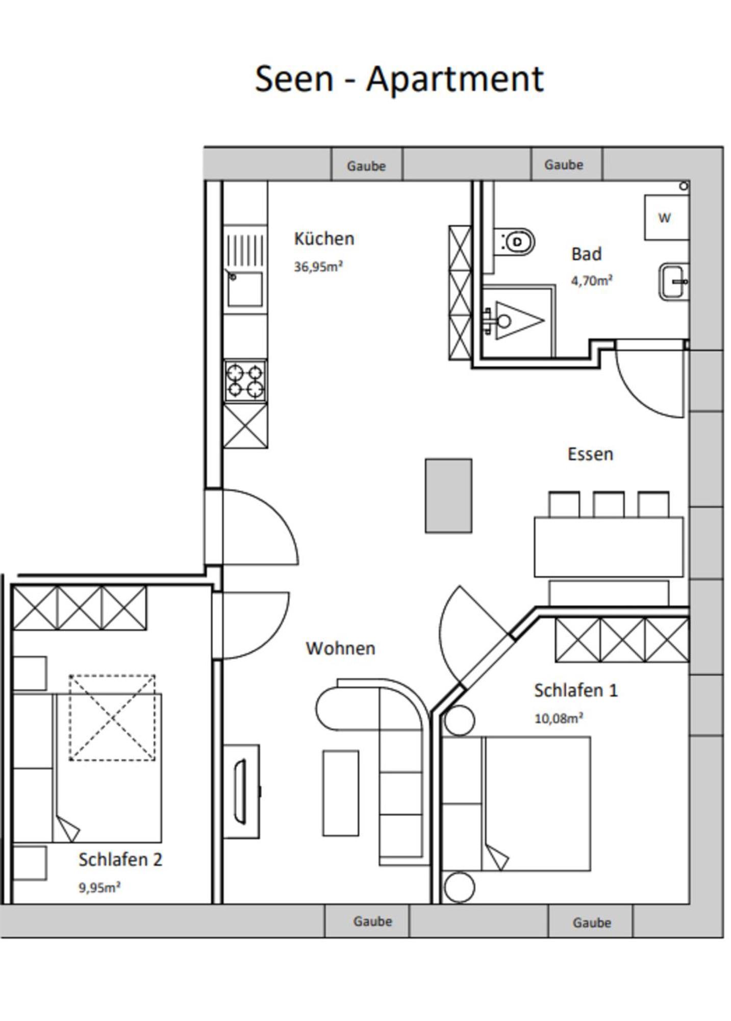 Seen-Apartment Im Herrenhaus Rheinblick Xanten Εξωτερικό φωτογραφία